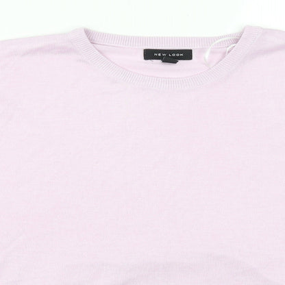 Next Womens Pink   Pullover Jumper Size M