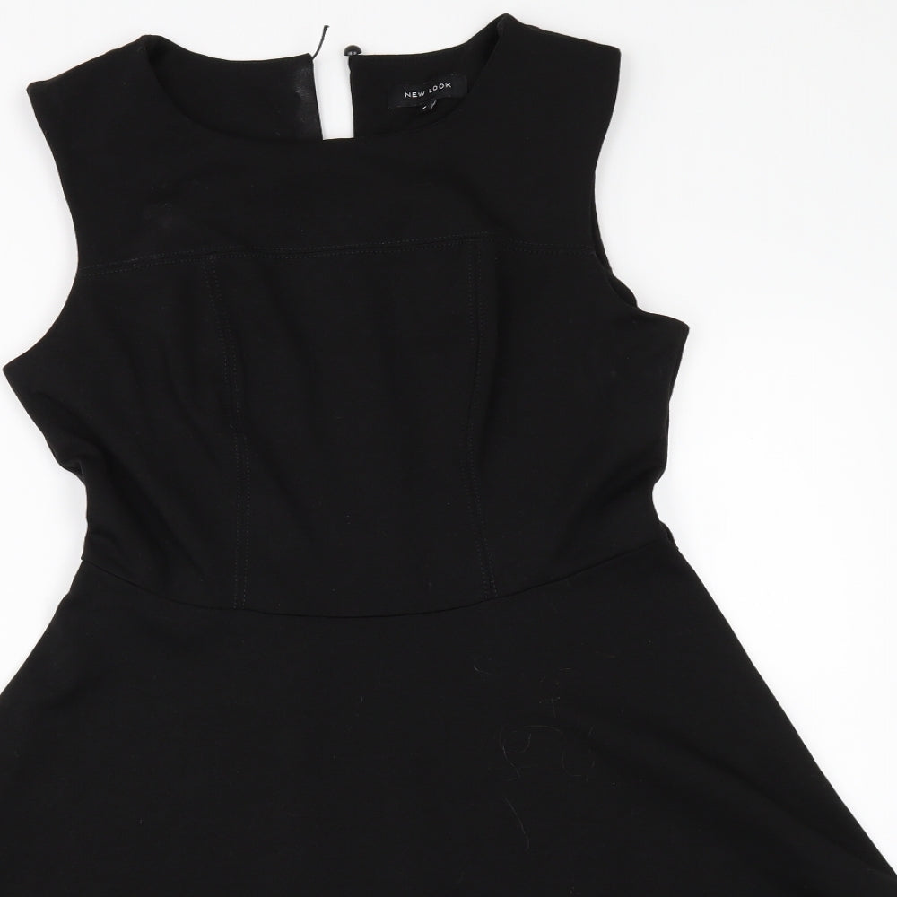 New Look Womens Black   Fit & Flare  Size 8