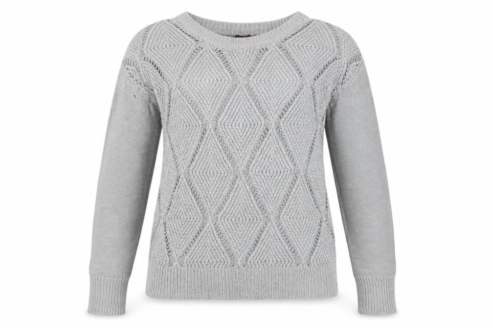 Hoxton Chic Womens Grey   Pullover Jumper Size 14