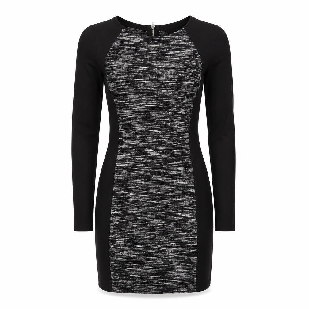 H&M Womens Black Striped  Bodycon  Size 6