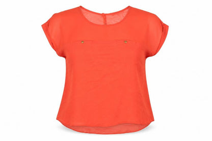 Primark Womens Red   Tunic Blouse Size 12