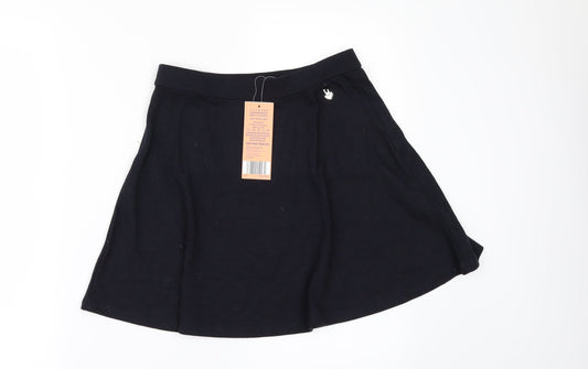 Lilly & Dan Girls Black   A-Line Skirt Size 11-12 Years