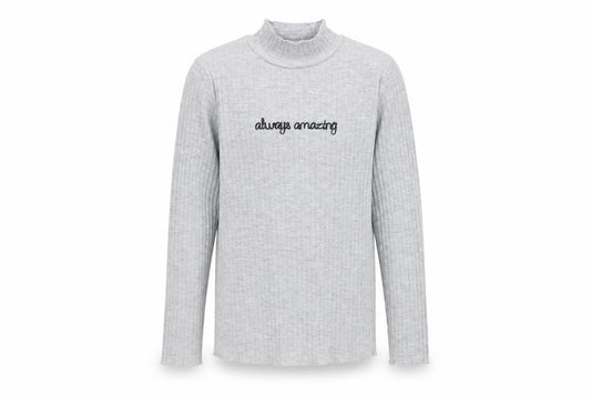 George Girls Grey   Basic T-Shirt Size 9-10 Years