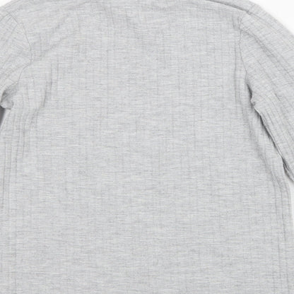 George Girls Grey   Basic T-Shirt Size 9-10 Years