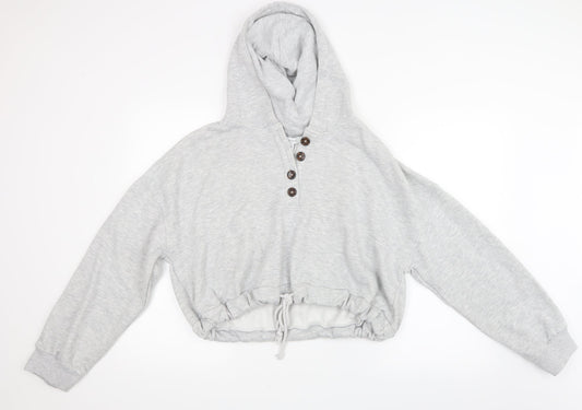 Primark Womens Grey   Pullover Hoodie Size 12