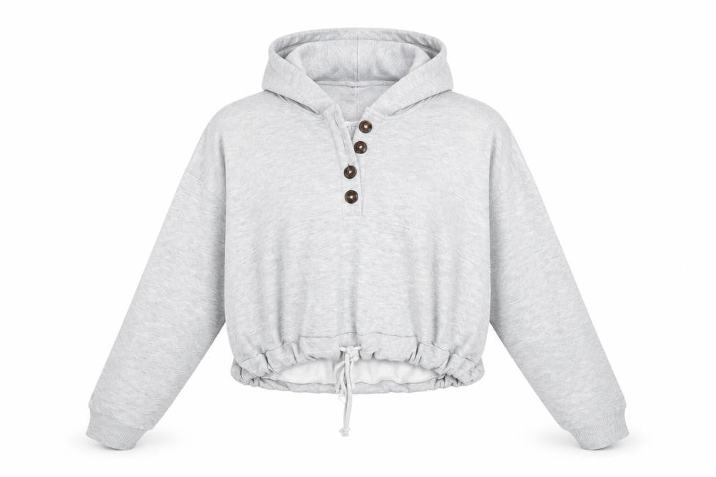 Primark Womens Grey   Pullover Hoodie Size 12