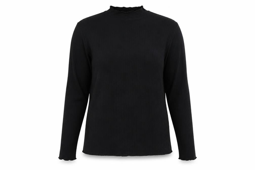 Oasis Womens Black   Basic T-Shirt Size XL