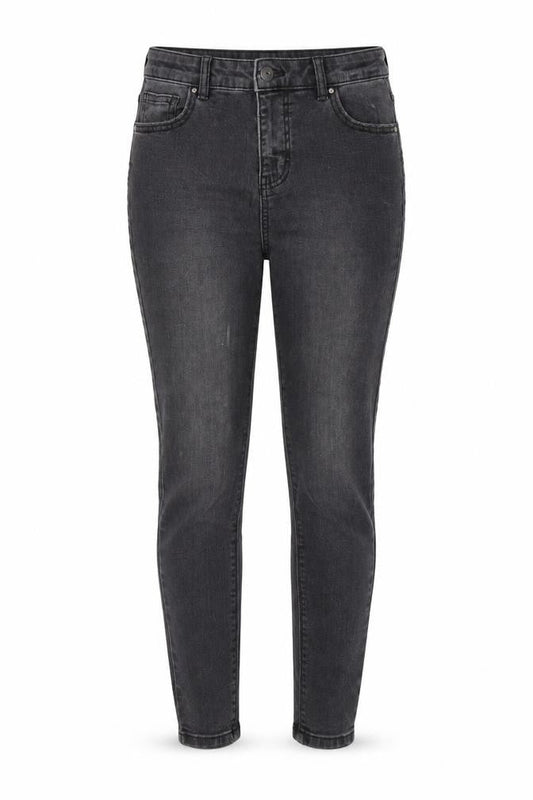 Denim & Co. Womens Black  Denim Skinny Jeans Size 12 L25 in