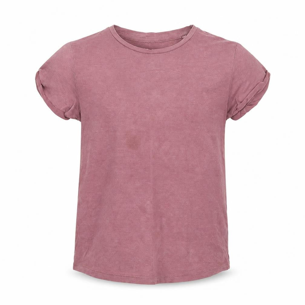 Sainsburys Girls Purple   Basic T-Shirt Size 7 Years