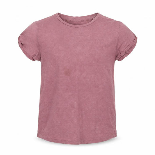 TU Girls Purple   Basic T-Shirt Size 7 Years