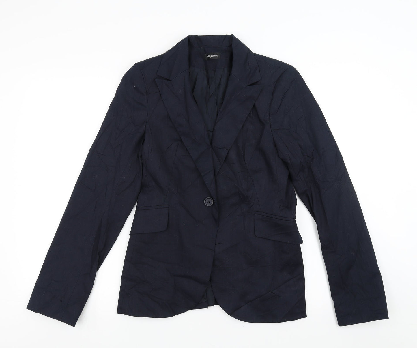 Sinequanone Womens Blue   Jacket Suit Jacket Size 12