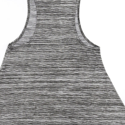 Preloved Boohoo Womens Grey   Basic Tank Size 10 - Label