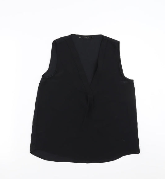 Zara Womens Black   Basic Blouse Size S