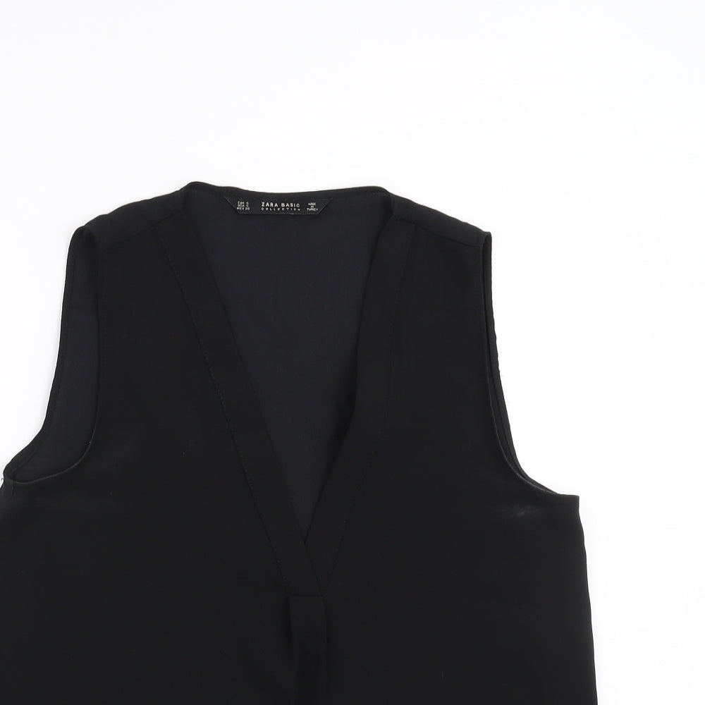 Zara Womens Black   Basic Blouse Size S