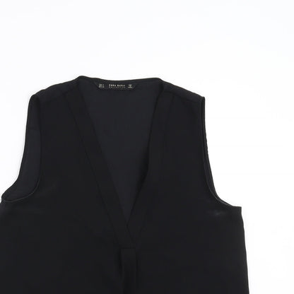 Zara Womens Black   Basic Blouse Size S