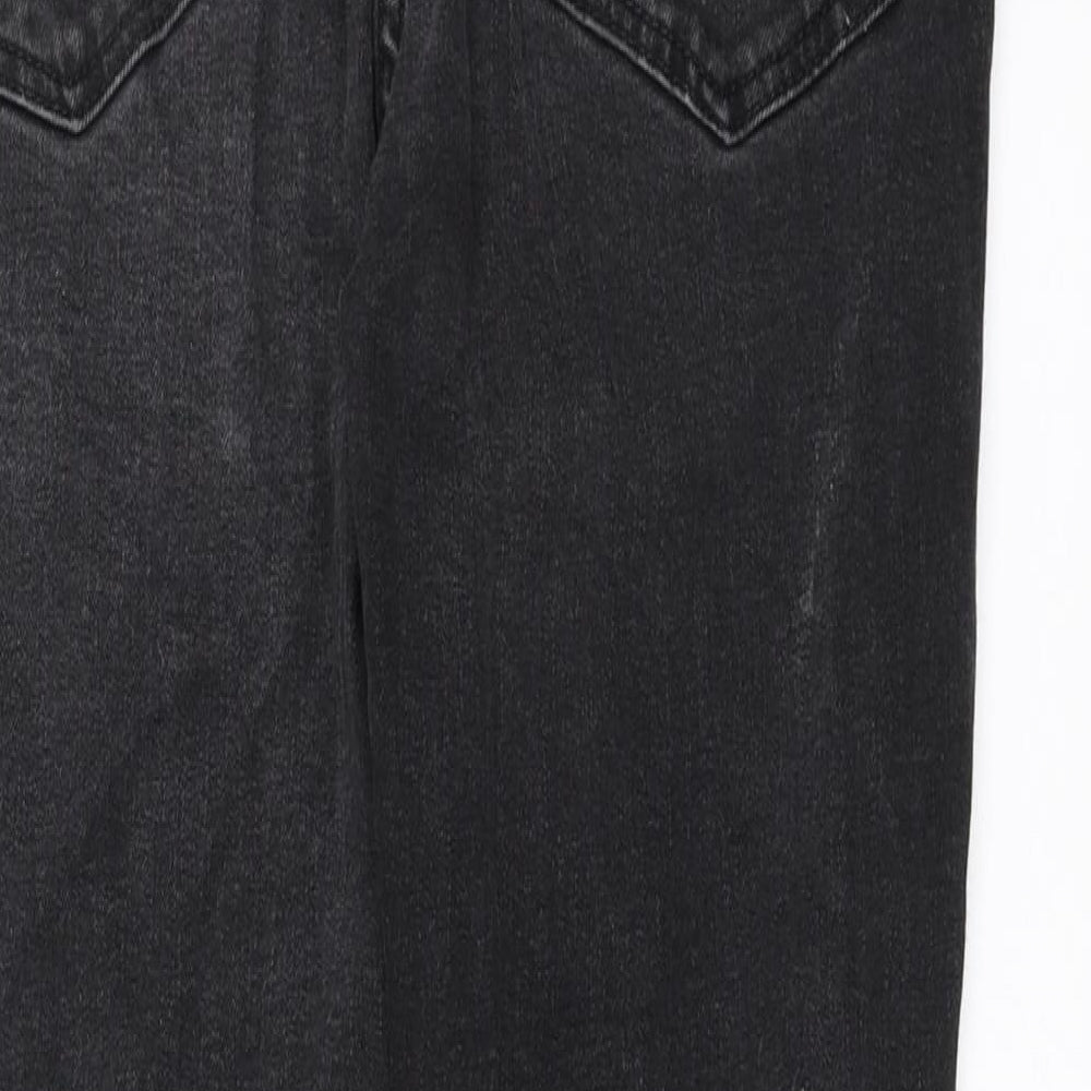 Topman Womens Grey  Denim Skinny Jeans Size 32 in L29 in