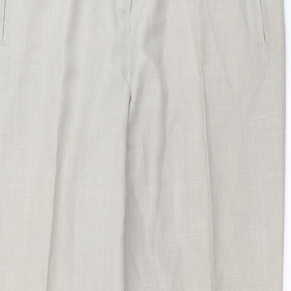 Preworn Womens Beige   Trousers  Size 18 L30 in