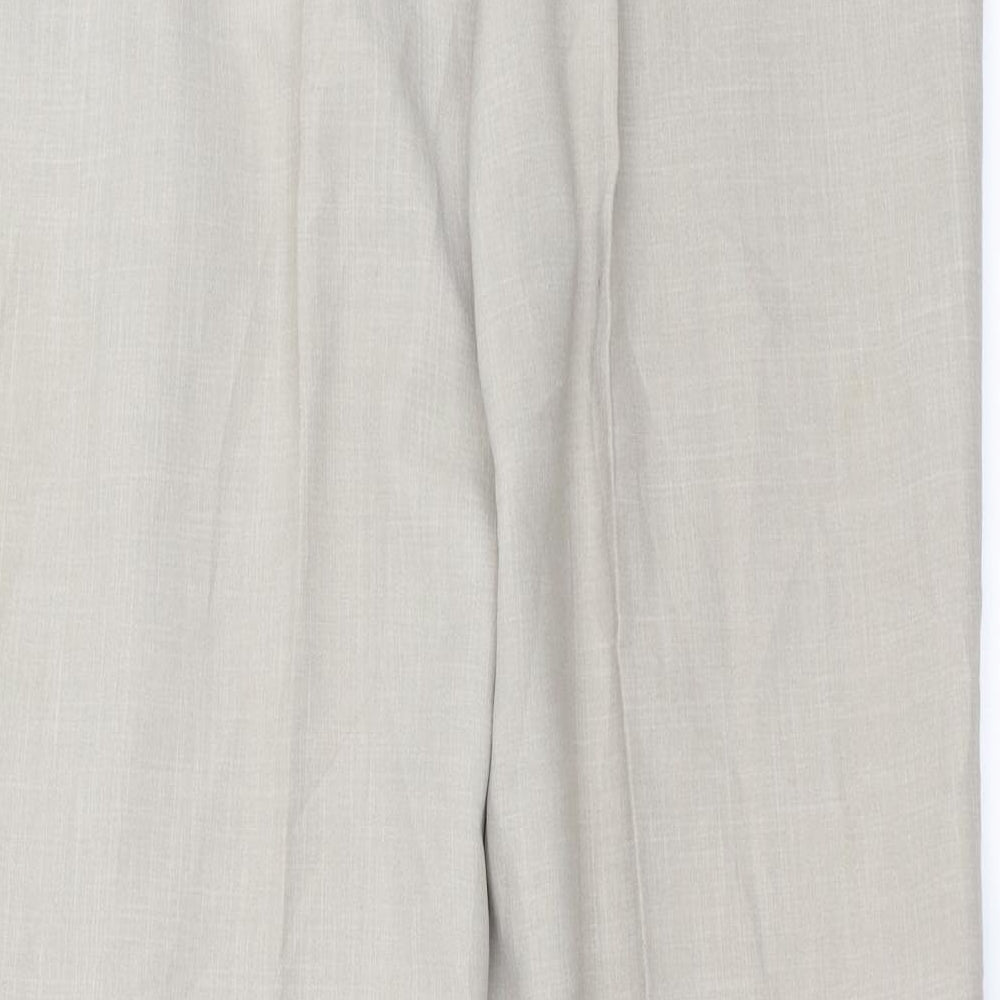 Preworn Womens Beige   Trousers  Size 18 L30 in