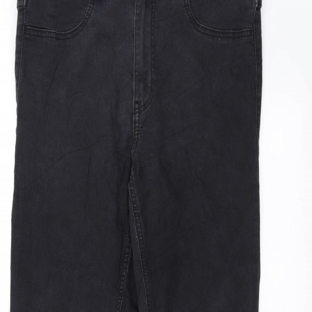 sinsay Womens Black  Denim Skinny Jeans Size 12 L29 in