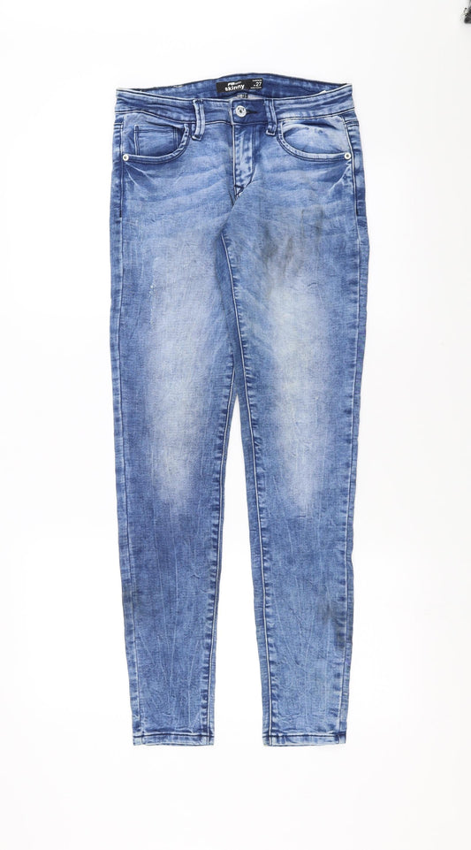 FB Sister Womens Blue  Denim Skinny Jeans Size 27 in L30 in