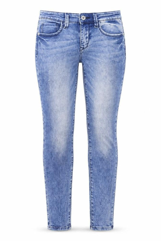 FB Sister Womens Blue  Denim Skinny Jeans Size 27 in L30 in