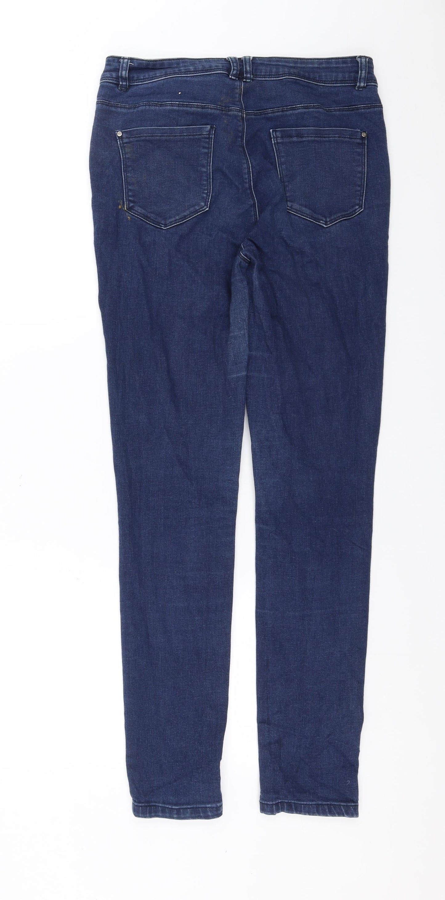 George Womens Blue  Denim Skinny Jeans Size 10 L28 in