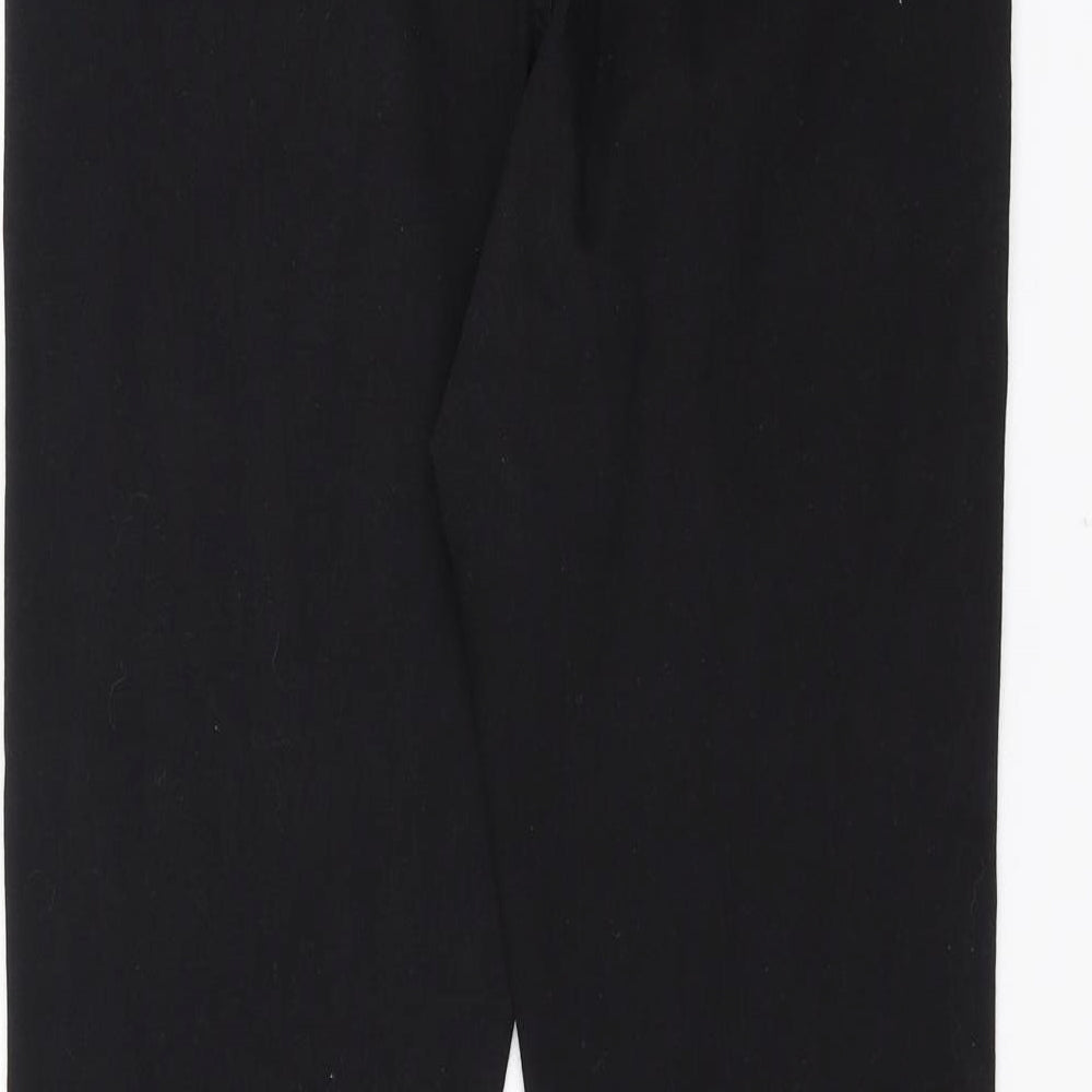 Preworn Womens Black  Denim Skinny Jeans Size 30 in L28 in