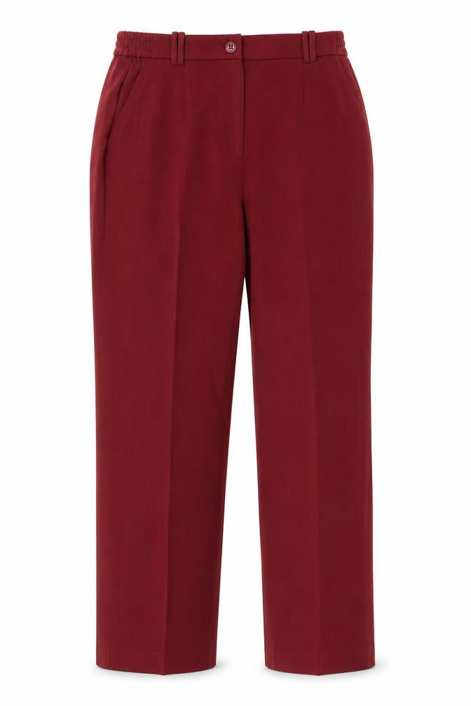Oscar B Womens Red   Trousers  Size 10 L27 in