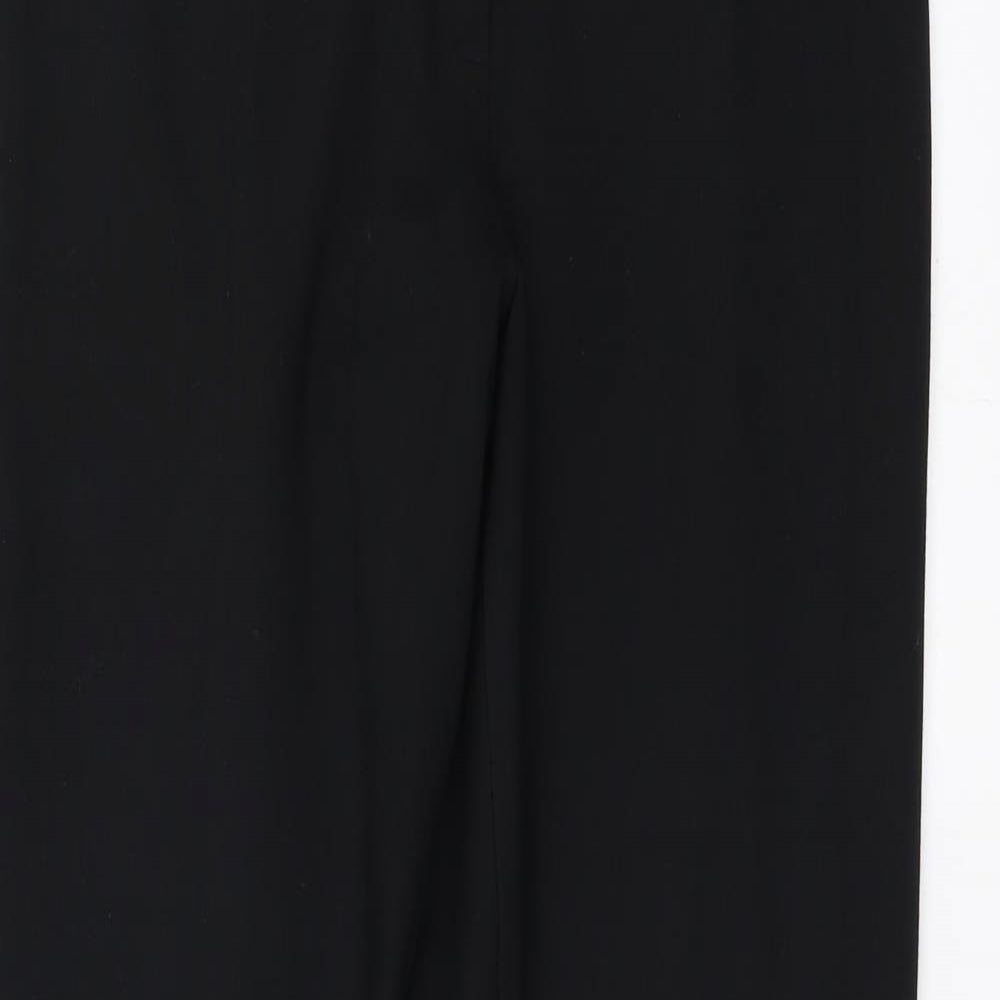Marks and Spencer Womens Black   Trousers  Size 12 L31 in