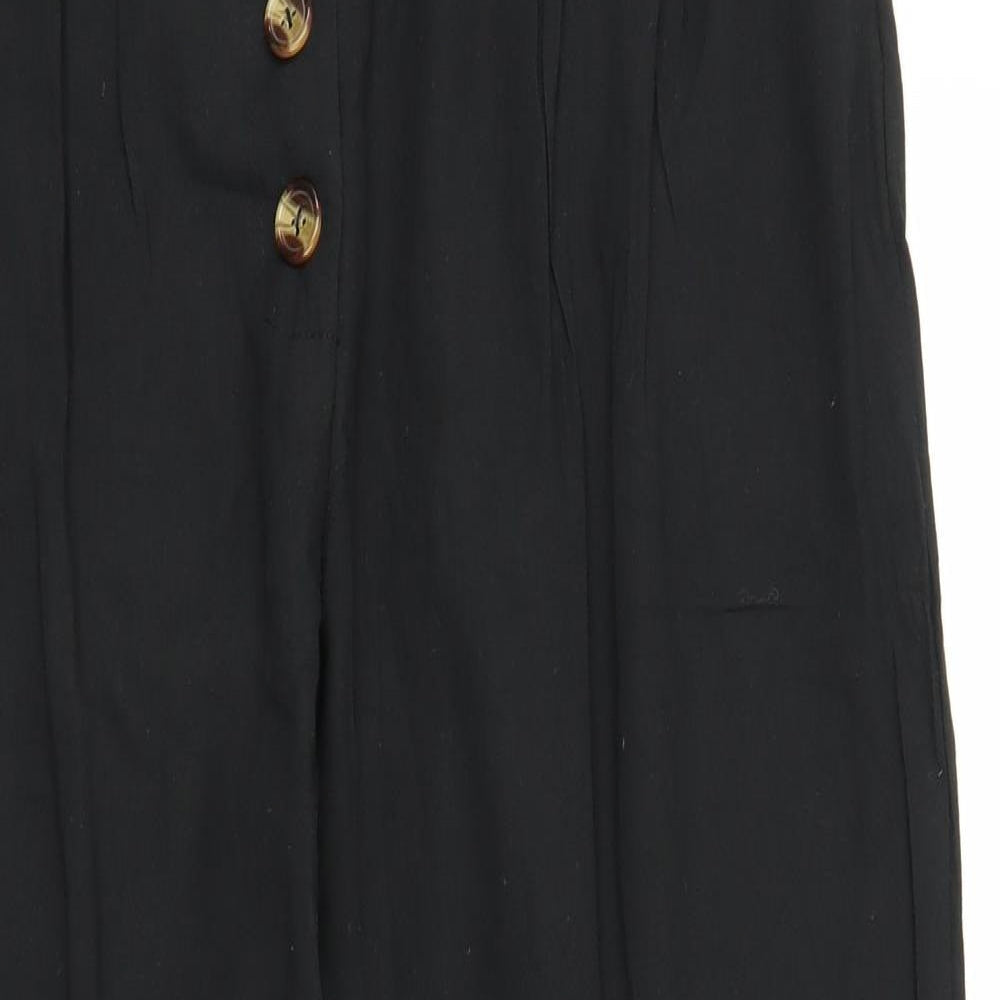 Preworn Womens Black   Capri Trousers Size XL L25 in