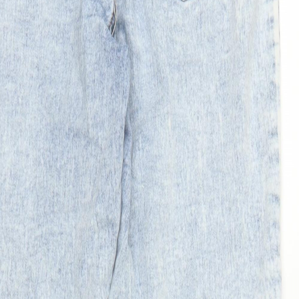 Primark Womens Blue  Denim Mom Jeans Size 10 L25 in