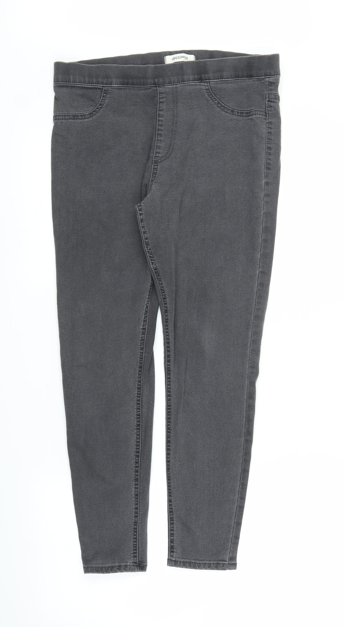 Marks & Spencer Womens Grey   Skinny Jeans Size 12 L25 in