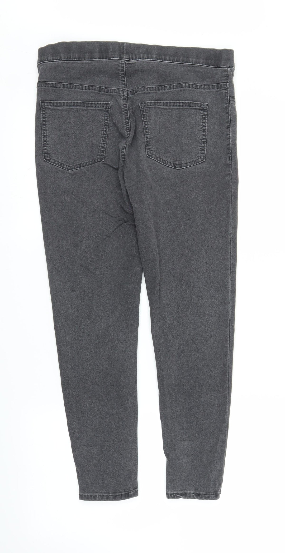 Marks & Spencer Womens Grey   Skinny Jeans Size 12 L25 in
