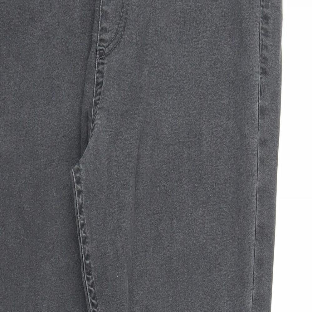 Marks & Spencer Womens Grey   Skinny Jeans Size 12 L25 in