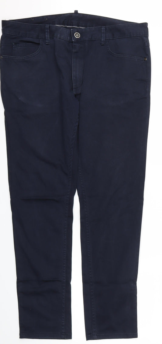 Preworn Womens Blue   Skinny Jeans Size 36 L28 in