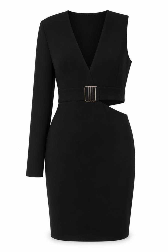 Pretty Little Thing  Womens Black   A-Line  Size 6