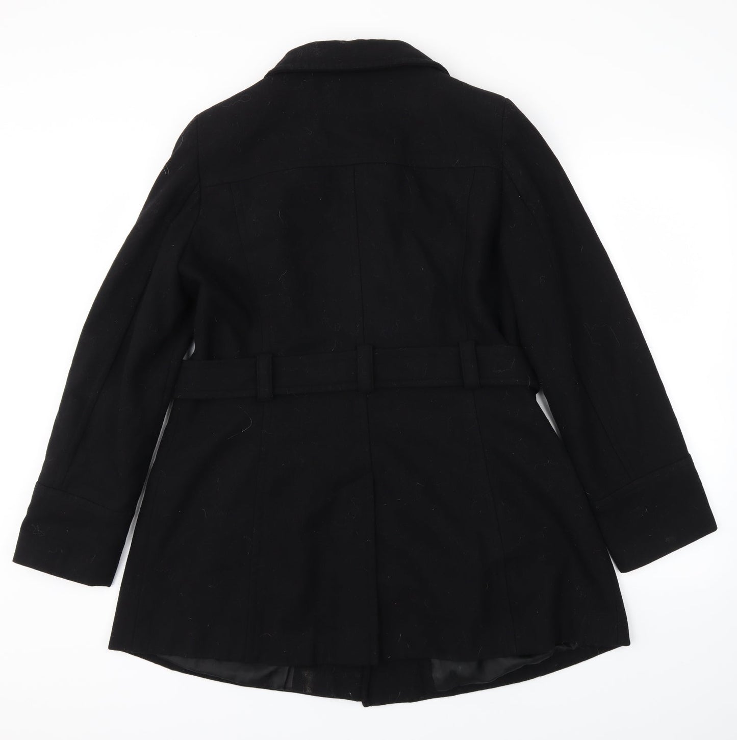 Dorthey Perkins Womens Black   Jacket Coat Size 14