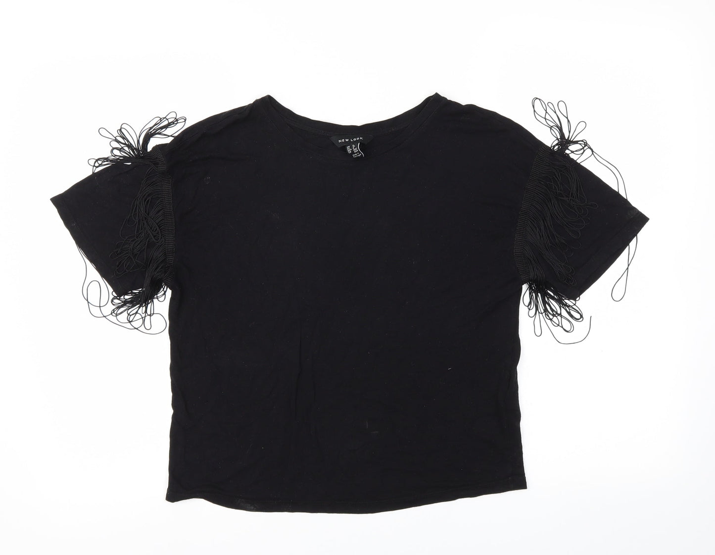 New Look Womens Black   Basic T-Shirt Size 8