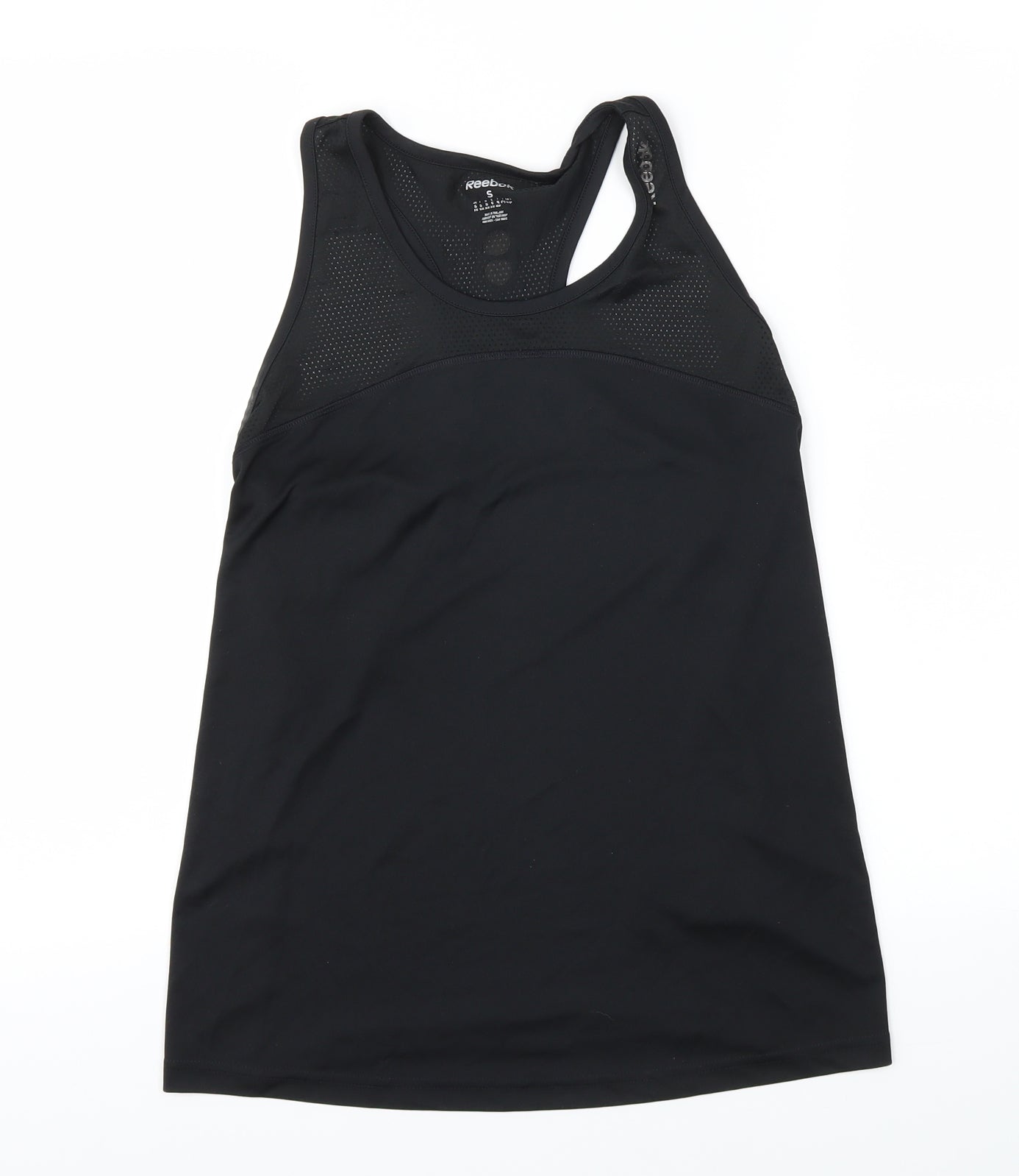 Preloved Reebok Womens Black   Basic Tank Size S - Front
