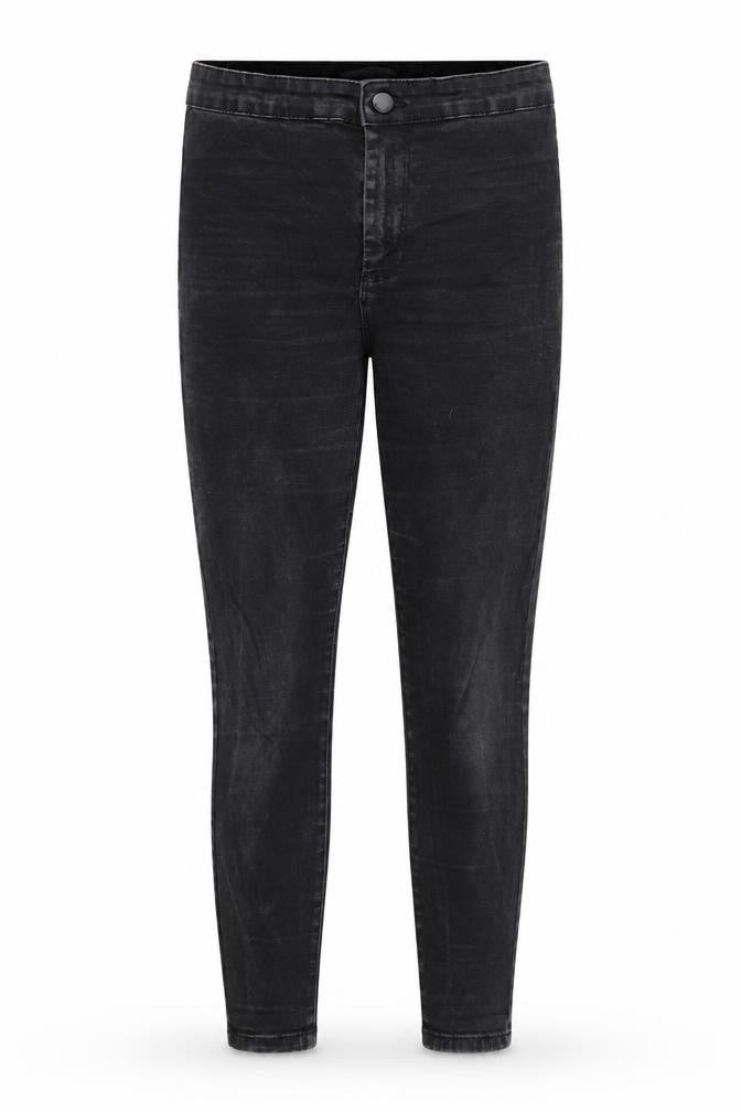 Denim & Co. Womens Black  Denim Skinny Jeans Size 10 L26 in