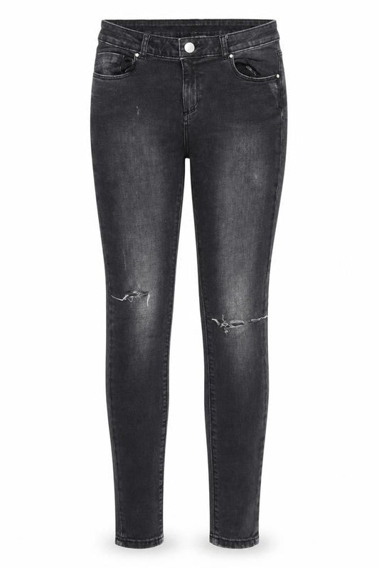 Dorothy Perkins Womens Black  Denim Skinny Jeans Size 10 L31 in