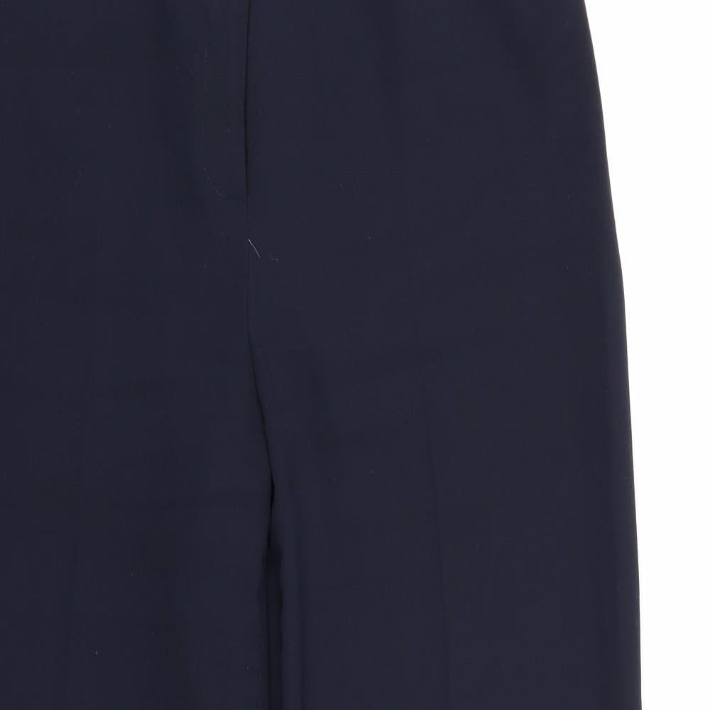 Principles Womens Blue  Rayon Dress Pants Trousers Size 14 L28 in