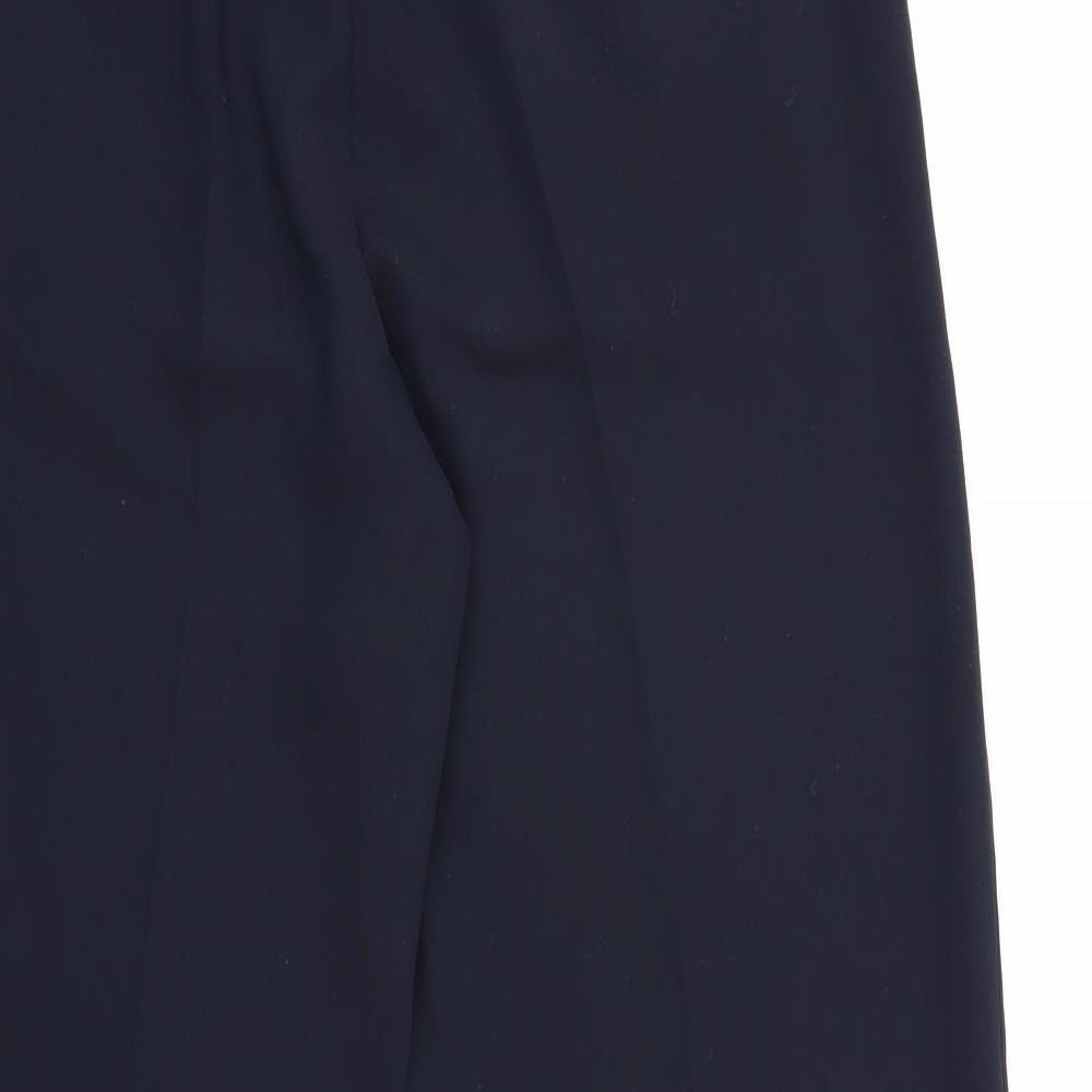 Principles Womens Blue  Rayon Dress Pants Trousers Size 14 L28 in