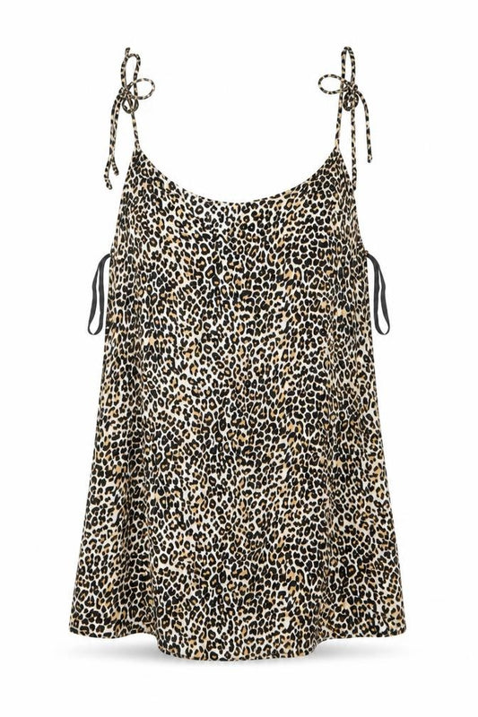 Motel Womens Multicoloured Animal Print  Camisole Tank Size XS