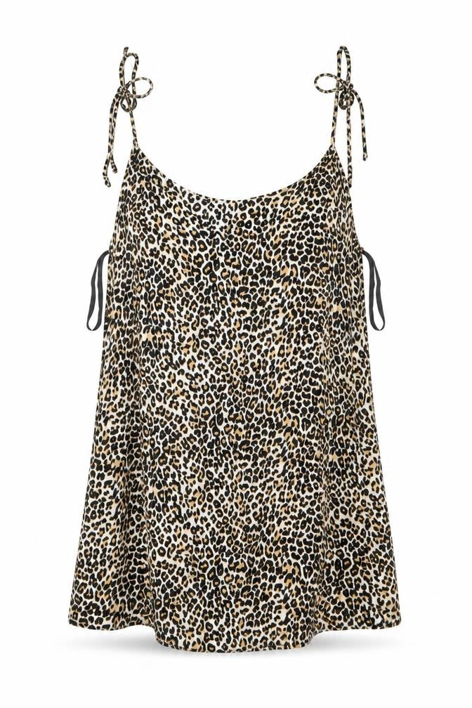 Motel Rocks Womens Multicoloured Animal Print  Camisole Tank Size XS