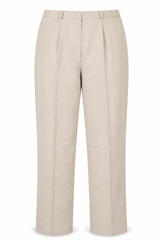 vincl Womens Beige   Trousers  Size 10 L24 in