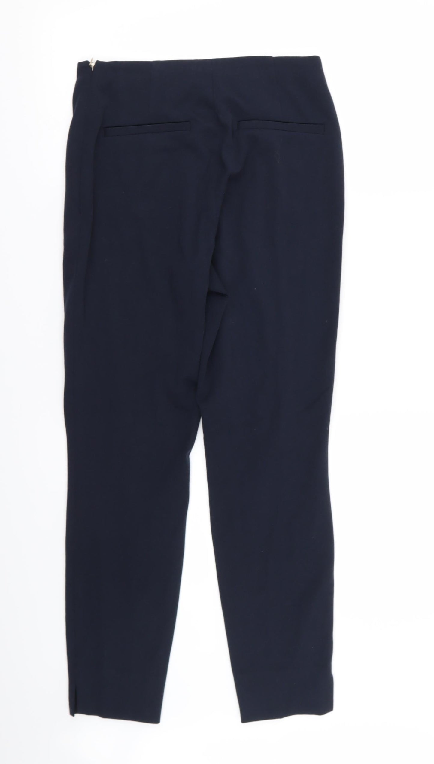 H&M Womens Blue   Trousers  Size 8 L27 in