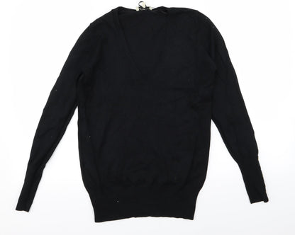 Preloved Papaya Womens Black   Pullover Jumper Size 12 - Front