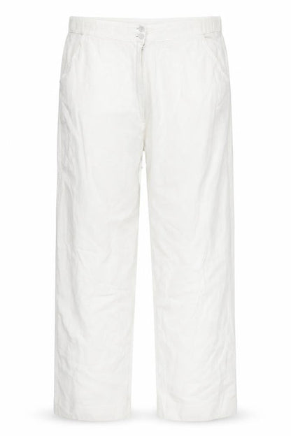 oasis  Womens White   Trousers  Size L L29 in