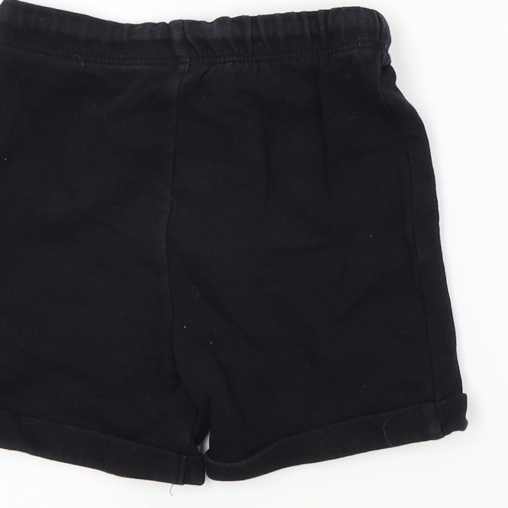 George Boys Black   Bermuda Shorts Size 3 Years